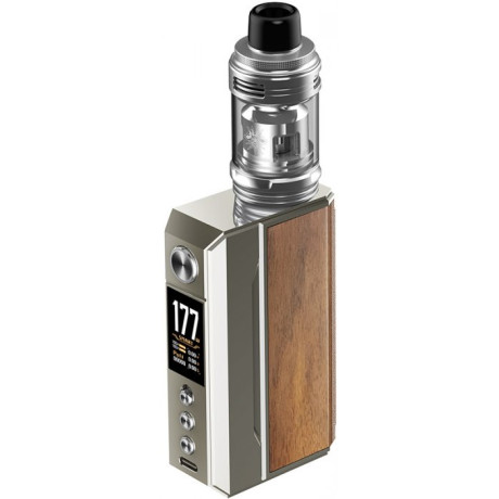 VOOPOO DRAG 4 177W Grip 5,5ml Full Kit Pale Gold Walnut