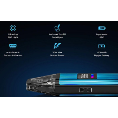 OXVA Xlim Pro elektronická cigareta 1000mAh Black Carbon