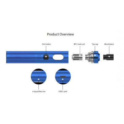 Joyetech eGo AIO 2 elektronická cigareta 1700mAh Rich Blue