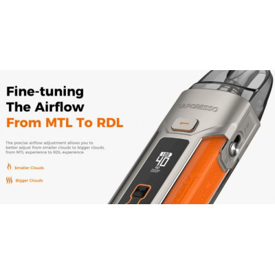 Vaporesso LUXE X PRO elektronická cigareta 1500mAh Ultra Orange