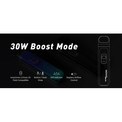 Smoktech NOVO MASTER elektronická cigareta 1000mAh Black Carbon Fiber