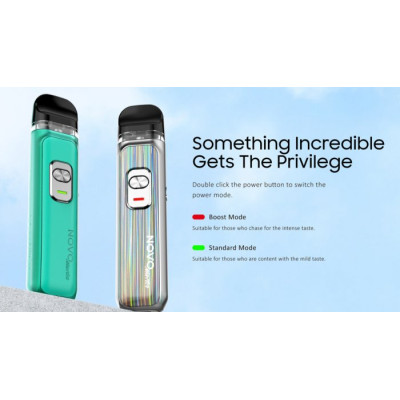 Smoktech NOVO MASTER elektronická cigareta 1000mAh Red Black