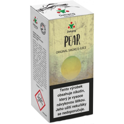Liquid Dekang Pear 10ml - 3mg (Hruška)