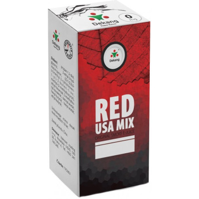 Liquid Dekang Red USA Mix 10ml - 0mg