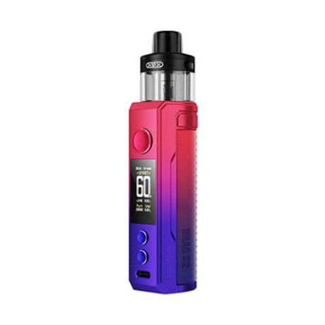 VOOPOO Drag S2 Mod Pod 60W grip 2500mAh Modern Red
