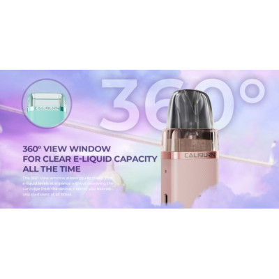 Uwell Caliburn G3 Lite Pod elektronická cigareta 1200mAh Chili Red