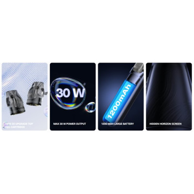 VOOPOO VMATE MAX Pod elektronická cigareta 1200mAh Neon Blue