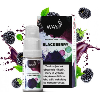 Liquid WAY to Vape Blackberry 10ml-18mg