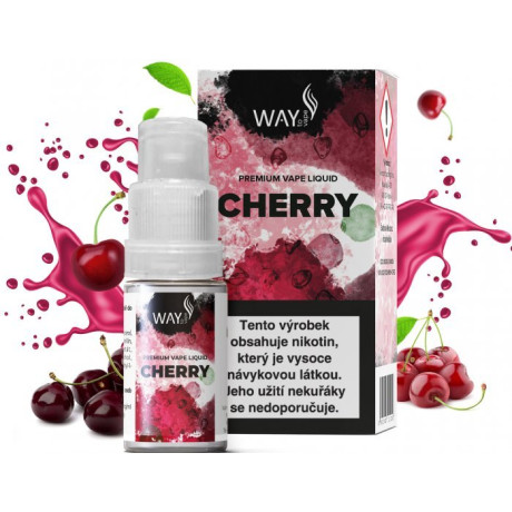 Liquid WAY to Vape Cherry 10ml-6mg
