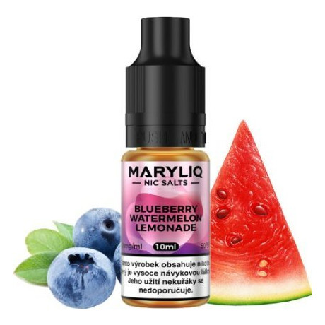 Liquid MARYLIQ Nic SALT Blueberry Watermelon Lemonade 10ml - 20mg