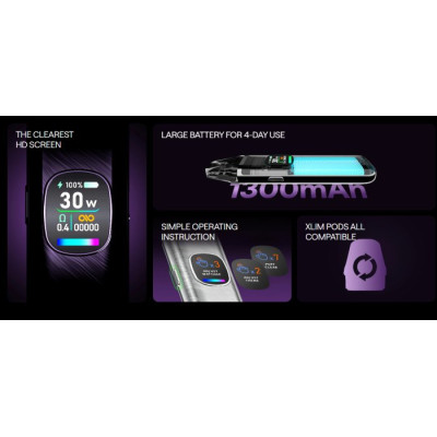 OXVA Xlim Pro 2 elektronická cigareta 1300mAh Dream Purple