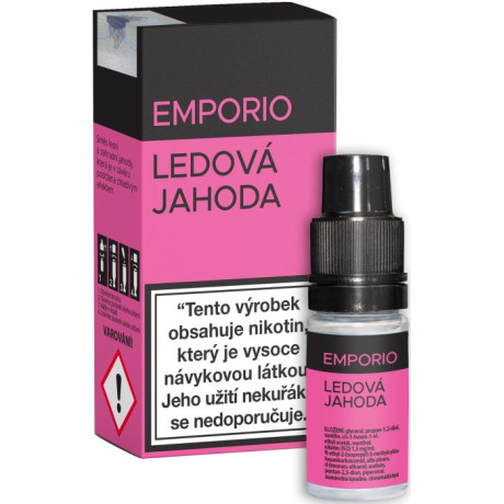 Liquid EMPORIO Ledová Jahoda 10ml - 6mg
