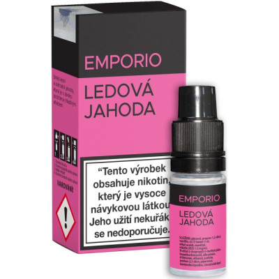 Liquid EMPORIO Ledová Jahoda 10ml - 3mg