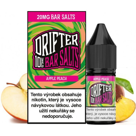 Liquid Drifter Bar Salts Apple Peach 10ml - 20mg