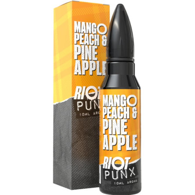 Příchuť Riot Squad PUNX S&V 10ml Mango, Peach & Pineapple (Mango, broskev a ananas)
