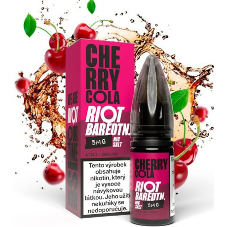 Liquid Riot BAR EDTN Salt Cherry Cola (Třešňová cola) 10ml-20mg