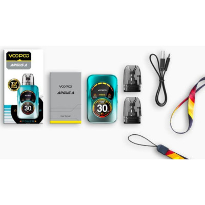 VOOPOO ARGUS A Pod elektronická cigareta 1100mAh Phantom Black