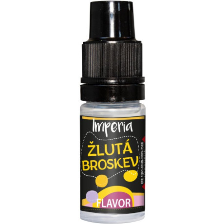 Příchuť IMPERIA Black Label 10ml Yellow Peach (Žlutá broskev)