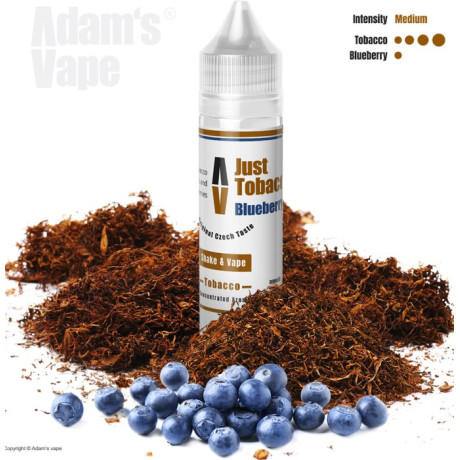 Příchuť Adam´s Vape Shake and Vape 10ml Just Tobacco Blueberry