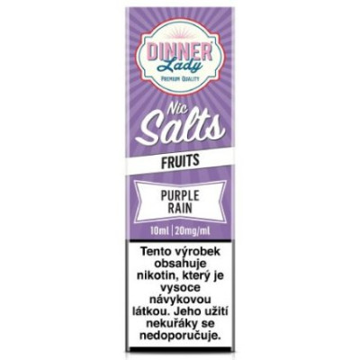Liquid Dinner Lady Nic SALT Purple Rain 10ml - 20mg