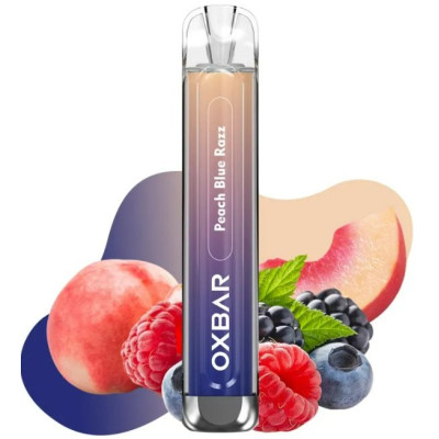 OXVA OXBAR C800 elektronická cigareta Peach Blue Razz 16mg