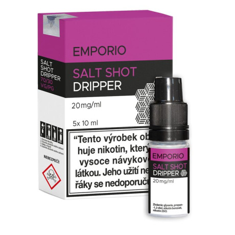 Emporio Booster SALT SHOT Dripper 5x10ml 20mg