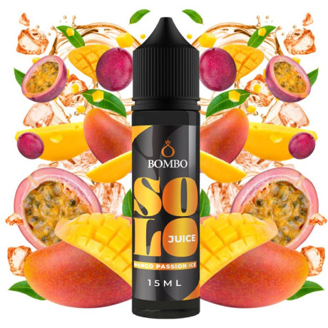 Příchuť Bombo Solo Juice S&V 15ml Mango Passion Ice (Mango s marakujou na ledu)