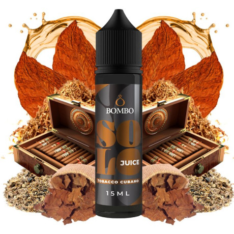 Příchuť Bombo Solo Juice S&V 15ml Tobacco Cubano (Kubánský doutníkový tabák)