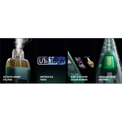 OXVA VPRIME elektronická cigareta 2600mAh Black Leather