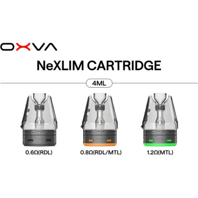 OXVA NeXLIM cartridge 0,8ohm 4ml