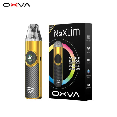 OXVA NeXLIM elektronická cigareta 1500mAh Black Gold
