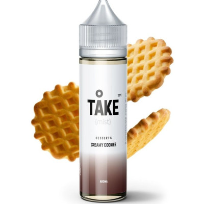 Příchuť ProVape Take Mist S&V 10ml: Creamy Cookies (Kakaové sušenky s krémem)