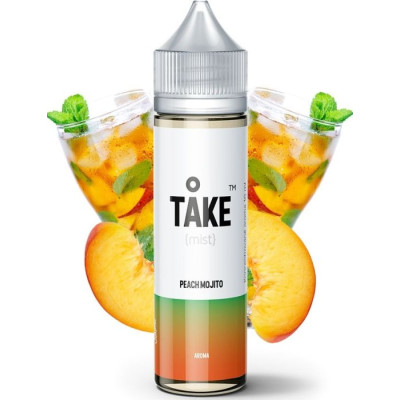 Příchuť ProVape Take Mist S&V 10ml: Peach Mojito (Broskvové mojito)