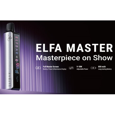 Elf Bar ELFA Master Pod elektronická cigareta 850mAh Dark Cosmo