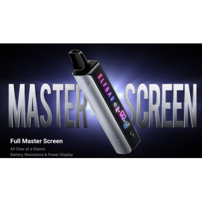 Elf Bar ELFA Master Pod elektronická cigareta 850mAh Lunar Silver
