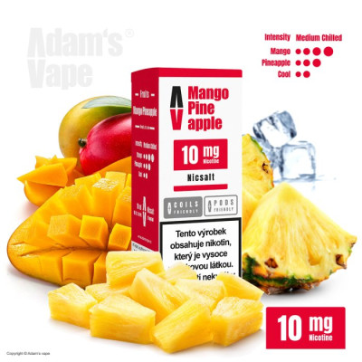 Liquid Adam´s Vape SALT Mango Pineapple 10ml - 10mg