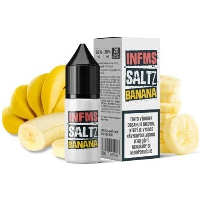 Liquid Infamous Saltz Banana 10ml - 20mg