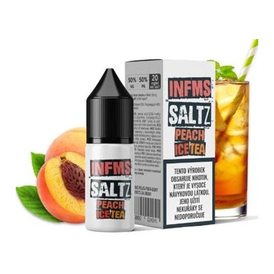 Liquid Infamous Saltz Peach Ice Tea 10ml - 20mg