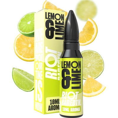 Příchuť Riot BAR EDTN S&V 10ml Lemon & Lime (Citron & limetka)