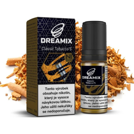 Liquid Dreamix SALT Klasický tabák (Classic Tobacco'S) 10ml - 10mg