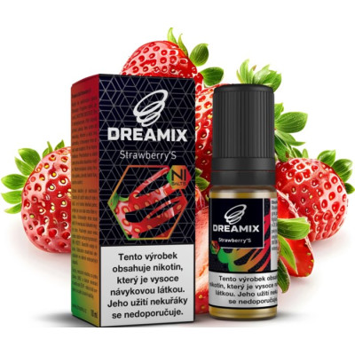 Liquid Dreamix SALT Jahoda (Strawberry'S) 10ml - 10mg