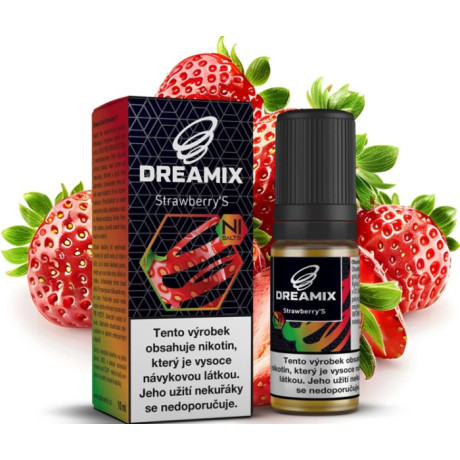 Liquid Dreamix SALT Jahoda (Strawberry'S) 10ml - 10mg