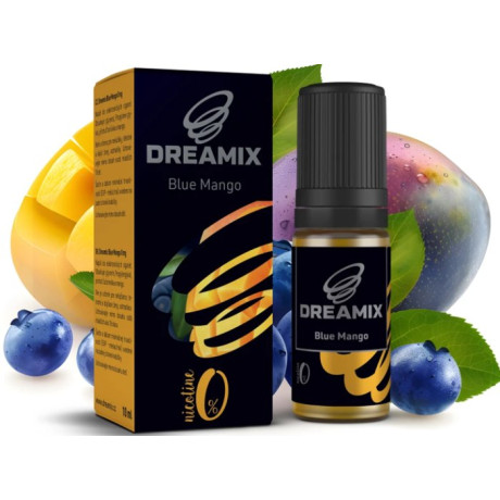 Liquid Dreamix - Borůvka a mango (Blue Mango) 10ml - 0mg