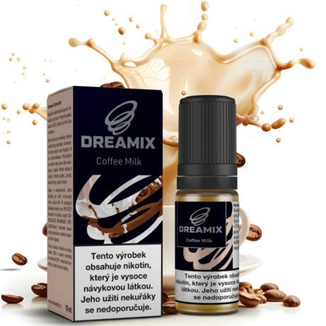 Liquid Dreamix - Káva s mlékem (Coffee Milk) 10ml - 3mg