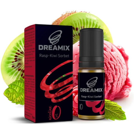 Liquid Dreamix - Malina a kiwi sorbet (Rasp-Kiwi Sorbet) 10ml - 0mg