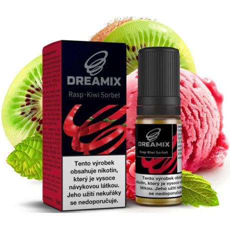 Liquid Dreamix - Malina a kiwi sorbet (Rasp-Kiwi Sorbet) 10ml - 18mg