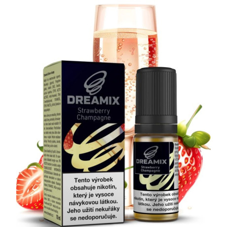 Liquid Dreamix - Jahoda se šampaňským (Strawberry Champagne) 10ml - 12mg