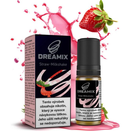 Liquid Dreamix - Jahodový milkshake (Straw Milkshake) 10ml - 6mg