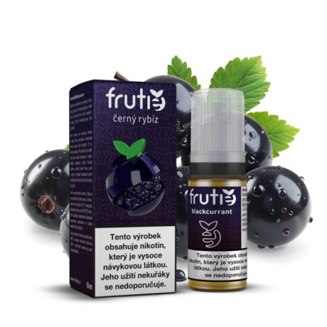 Liquid Frutie 50/50 - Černý rybíz (Blackcurrant) 10ml - 12mg