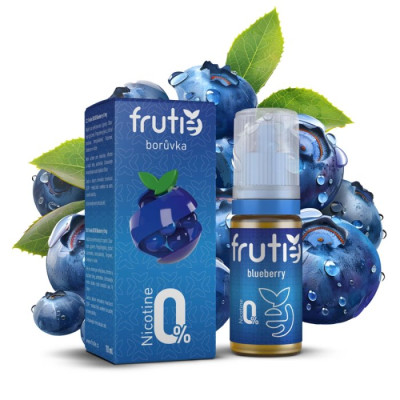 Liquid Frutie 50/50 - Borůvka (Blueberry) 10ml - 0mg